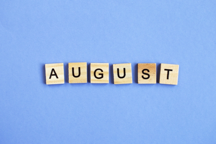 Calendario del contribuyente del mes de agosto de 2025