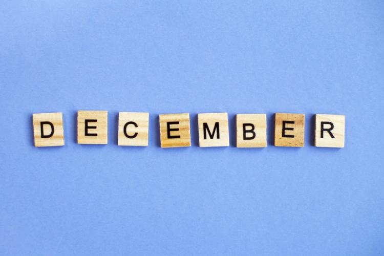 Calendario del contribuyente del mes de diciembre de 2025