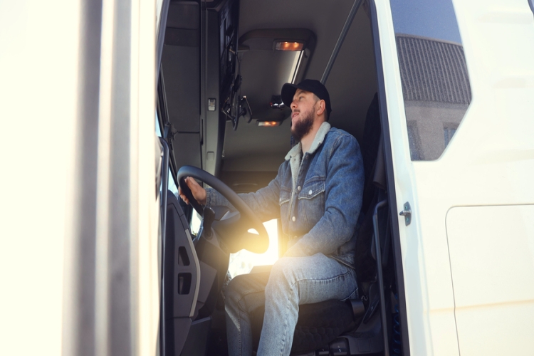 Desprendimiento de retina: accidente laboral al volante