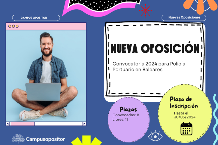 Convocatoria 2024 para Policía Portuario en Baleares: 11 Plazas Disponibles