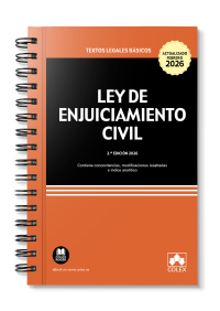 Ley de Enjuiciamiento Civil - ENCUADERNACIÓN CON ESPIRAL