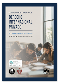 Cuaderno de trabajo de Derecho Internacional Privado