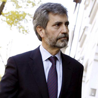 Carlos Lesmes expresa el compromiso de los jueces para agilizar los casos de corrupción