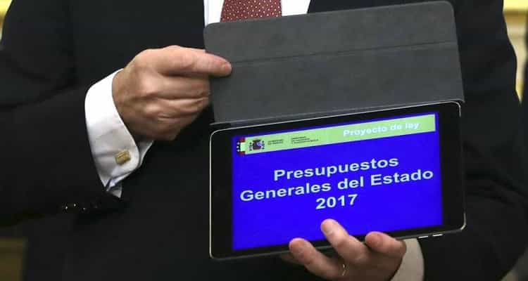 presupuestos estado 2017