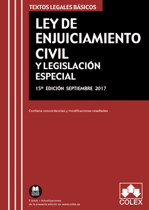 Ley de Enjuiciamiento Civil y Legislación Especial