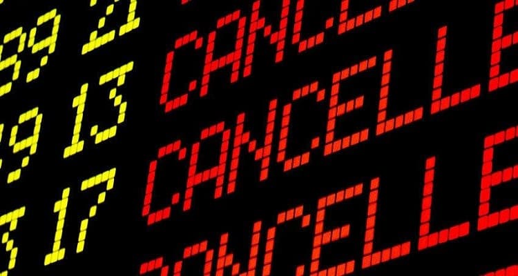 cancelación vuelo