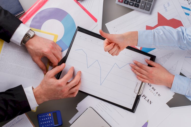 gráficos empresa arriba
