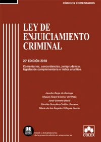 Ley de Enjuiciamiento Criminal - Código comentado