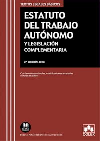 Estatuto del Trabajo Autónomo y Legislación complementaria