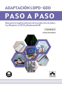 Adaptación LOPDGDD. Paso a paso