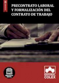 Precontrato laboral y Formalización del contrato de trabajo