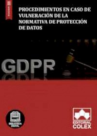Procedimientos en caso de vulneración de la normativa de Protección de Datos
