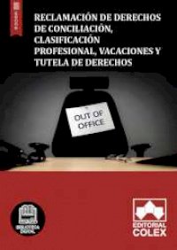 Reclamación de derechos fundamentales, conciliación, clasificación profesional y vacaciones