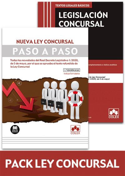 PACK "NUEVA LEY CONCURSAL". ESPECIAL COLABORACIÓN COLEGIOS DE ABOGADOS