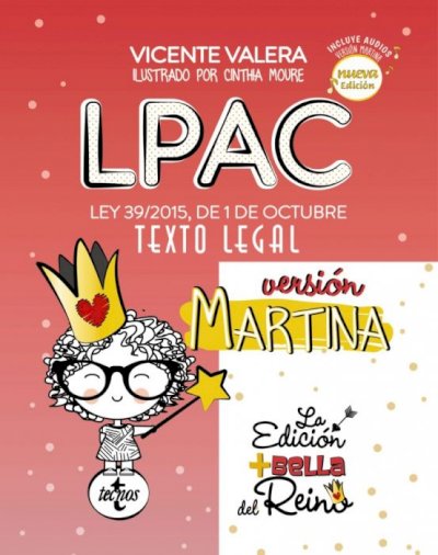 LPAC versión Martina. Ley 39/2015, de 1 de Octubre. Texto legal