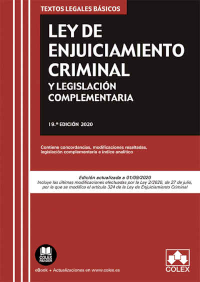 Ley de Enjuiciamiento Criminal y Legislación complementaria