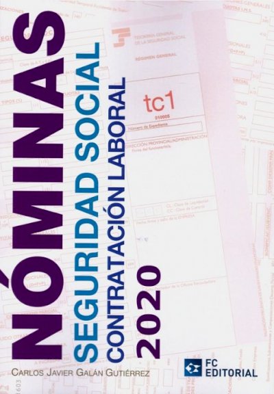 Nóminas, seguridad social, contratación laboral 2020