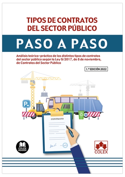 Tipos de contratos del sector público. Paso a paso