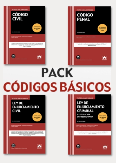 PACK CÓDIGOS BÁSICOS COLEX